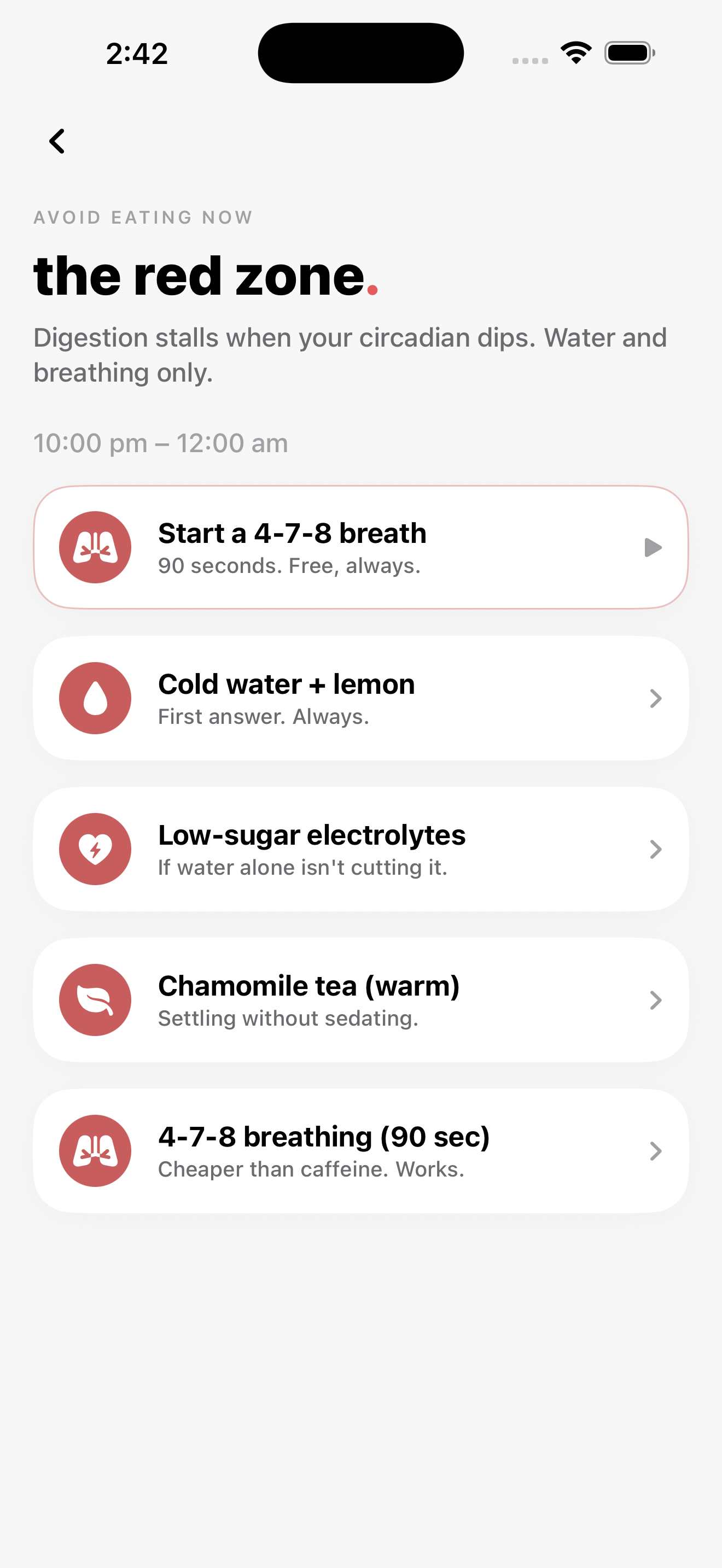 salmon and brown rice meal detail tuned for shift timing